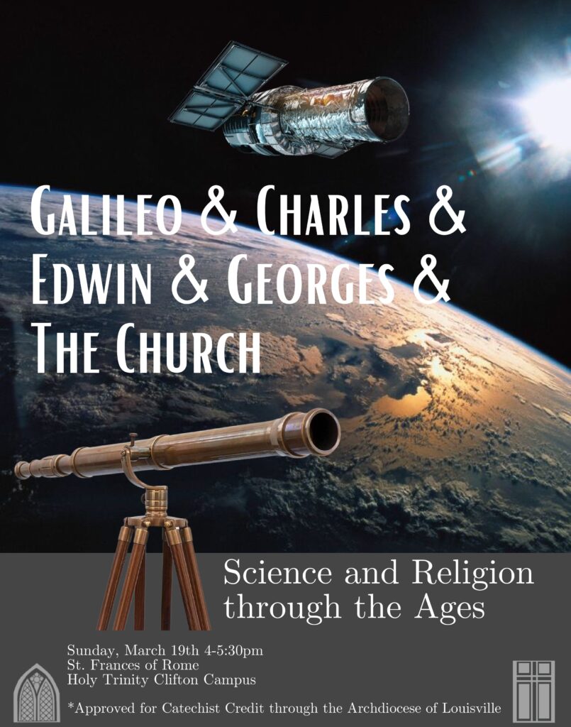 Faith & Science Talk Update