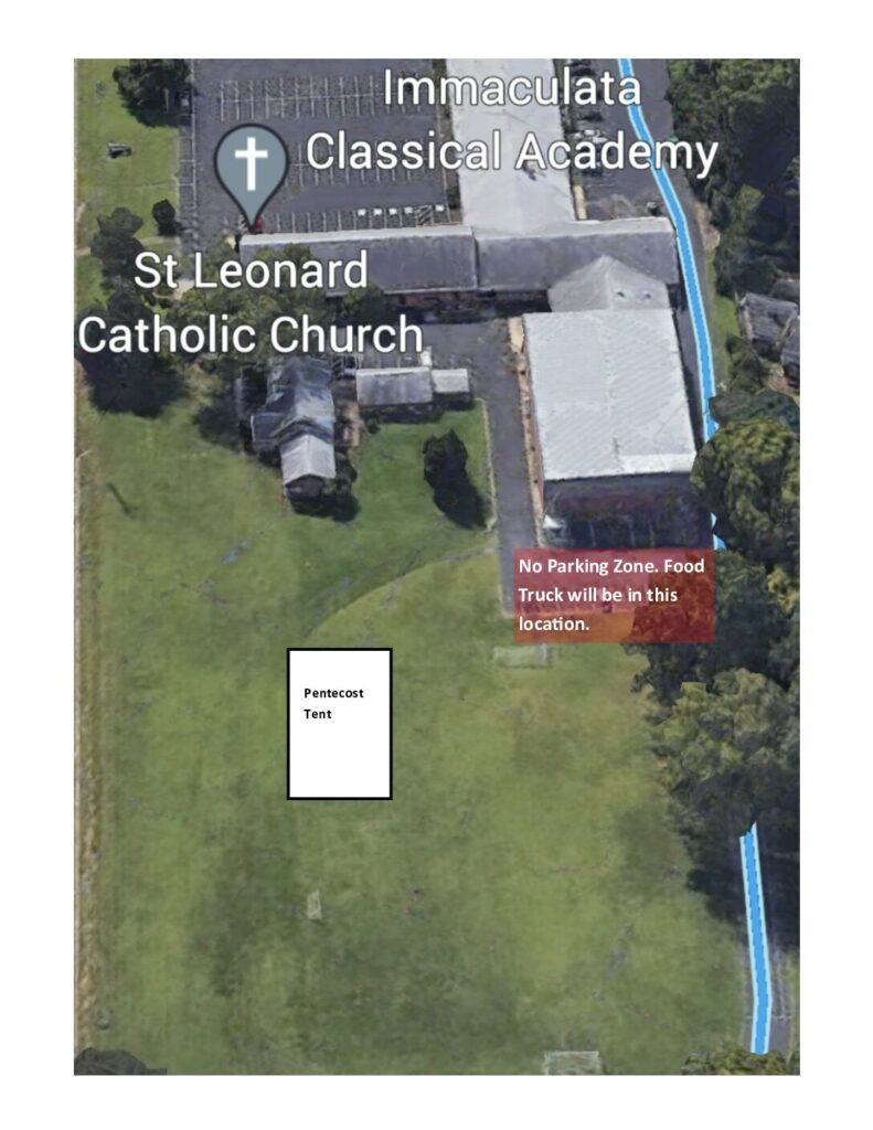 Parking for Pentecost