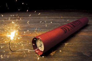 Praying with dynamite